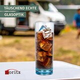 thumbnail of Milano Longdrinkglas blue line 2er Set aus Polycarbonat 330 ml bruchfest BPA-frei leicht – für Longdrinks Softdrinks