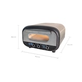 thumbnail of Unold 68806 Pizzaofen Alfredo, Elektrisch, 450 °C, inkl. Zubehör, energiesparend, 2 min Backzeit, Automatikprogramme, Profi Pizza, 1.700 Watt