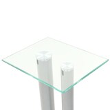 thumbnail of vidaXL Speakerstandaarden zuil-ontwerp gehard glas zilver 2 st