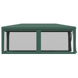 thumbnail of Tente de fête avec 4 parois latérales en maille Vert 3x6 m PEHD Modèle AbriPrairie 166