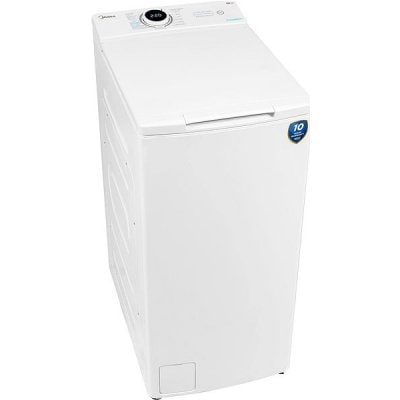 Midea Lavadora carga superior 8 kg / 1.300 rpm - MF100T80B/W- ES