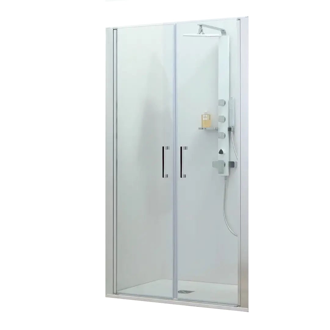 Porta Doccia Saloon 6mm Anticalcare H200 Trasparente - 100 cm