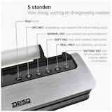 thumbnail of DESQ | Vacuümmachine | 5 standen | Rolhouder | Rolsnijder | Vacuumslang | Vacumeerzakken | Vacumeerrol