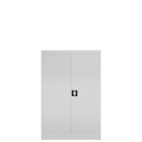 thumbnail of Aktenschrank Metallschrank abschließbar 1200 x 800 x 380 mm signalweiß X-530297