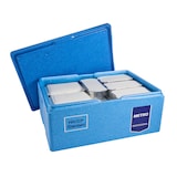 thumbnail of METRO Professional Thermobox Euronorm, EPP, 65 L, Toplader, blau