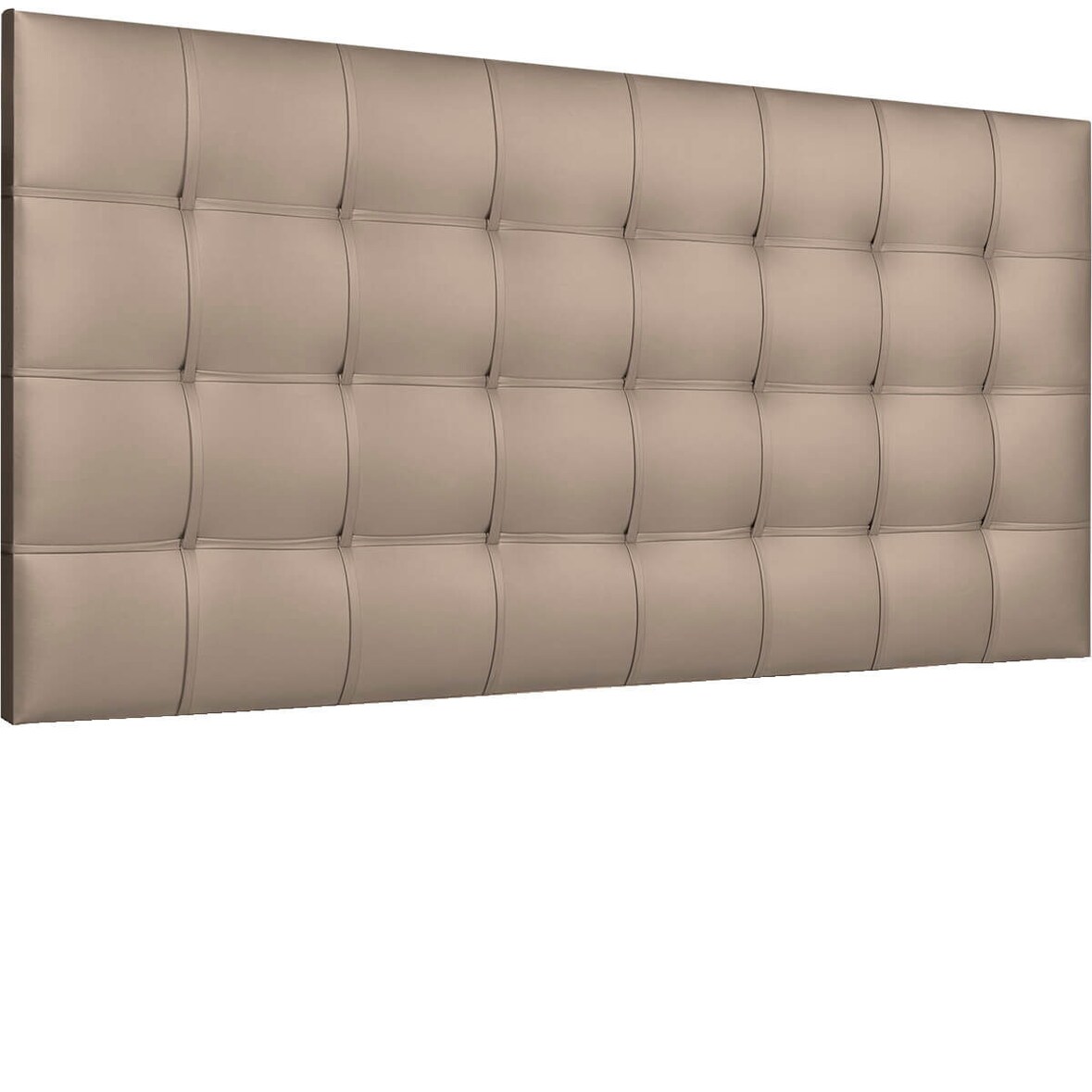 Cabecero Tapizado Moderno Medina, Tejido Antimanchas Nido 6. Cabezal para cama de 200 cm. 210x60 cm