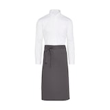 thumbnail of ROME - Medium Length Bistro Apron with Pocket: One Size / Black