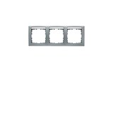 thumbnail of Berker Rahmen 3fach alu lack 10239959
