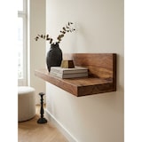thumbnail of Wandregal `Nako` Massivholz: Flexibles Landhaus-Design, pflegeleicht. Braun, 80x23x17 cm | Kadima Design
