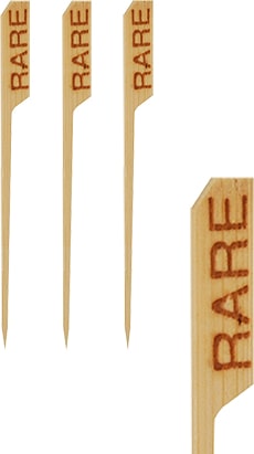 1500 Stück Steak-Marker 9 cm  RARE