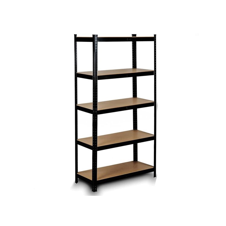 2x Profeco heavy duty opbergrek 180x90 cm - Stellingkast 10 planks x 175kg - Zwart