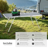 thumbnail of tectake Aluminium Klapptisch Jumbo mit Tragegriff 180x70x70cm  silber - 405090