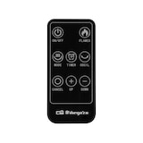 thumbnail of Aquecedor em torre de cerâmica Orbegozo efeito fogo real CR 5039, função oscilante, controlo remoto, 3 posições de funcionamento, 2000 W