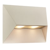 thumbnail of Applique murale PONTIO 27 Aluminium Sablé, H.19 - IP54 - GU10 / Extérieur