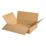 thumbnail of VEPATIM 25 Faltkarton 350x250x80mm (Außenmaß) für DHL-Kleinpaket 1-wellig braun