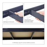 thumbnail of PROREGAL Etabli DINO réglable en hauteur, HxLxP 90x160x60cm, Capacité de charge 600kg, Gris, Etabli d’Atelier, Table de Travail & Bricolage