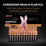 thumbnail of Duracell Batterie Alkaline, Micro, AAA, LR03, 1.5V Plus, Extra Life, Retail Blister (16-Pack)