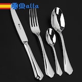 thumbnail of Cruz de Malta Wellington - Cuberteria de 113 Piezas, Piezas Esenciales para 12 Comensales + 5 Utensilios Extra para Servir, Acero Inoxidable 18/10