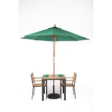 thumbnail of Parasol rond vert 2,5m | Bolero - CB512