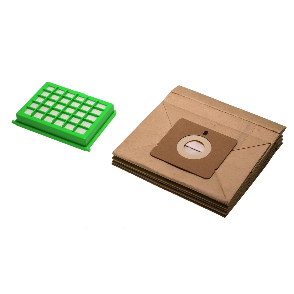 Rowenta ZR004101 HEPA-Filter + 6 Staubsaugerbeutel für Bodenstaubsauger