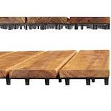 thumbnail of tectake Baldosas para terraza Tabula 4 listones - Juego de 40 marrón