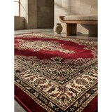 thumbnail of Teppich Flur Orient-Design Pflegeleicht Waschbar Strapazierfähig Wohnzimmer Schlafzimmer Rot 300x400 cm – ALETSCH von Kadima Design