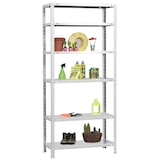 thumbnail of SimonRack Metallregal mit Schrauben 2000x800x300 mm, 6 Böden, 100 kg Biegepunkt, Weiss - Comfort