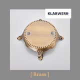 thumbnail of AJAX | Freistehende Armatur Badewanne Retro-Look Messing | Edelstahl Standarmatur inkl. Handbrause |Antik Vintage Mischbatterie Badewanne Bodenmontage