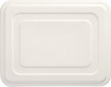 thumbnail of 25 Deckel, Zuckerrohr `pure` 1,4 cm x 22,5 cm x 29 cm weiss