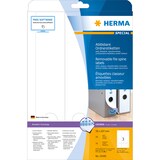 thumbnail of Herma Ordnerrückenschilder ablösbar 297 x 59 mm weiss 25 Bl 75 Etik. LaserInkCopy