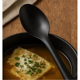 thumbnail of MONOUSO - Cucchiaio Riutilizzabile in PP Nero 15cm (50 Pezzi)