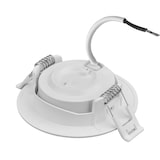 thumbnail of 7w dimmbar LED Einbauspot Einbauleuchte Einbaustrahler 500 Lumen Neutralweiß weißer Rahmen rund IP40 schwenkbar Ø 9,0 cm