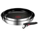 thumbnail of TEFAL Lot De 2 Poêles 22/26cm Inox + Poignée L9739002