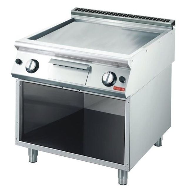 Gastronoble Gastro M Gasgrillplatte 70/80Ftgs-Fr Glatt Und Verchromt