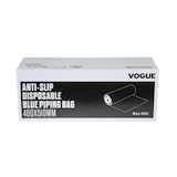 thumbnail of VOGUE Bolsa azul antideslizante desechable x 100 Polietileno510 460