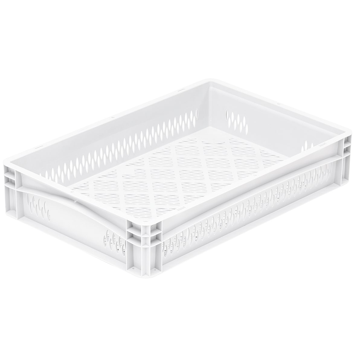 Matfer Cagette empilable fond et côté ajouré blanc Matfer - 140516