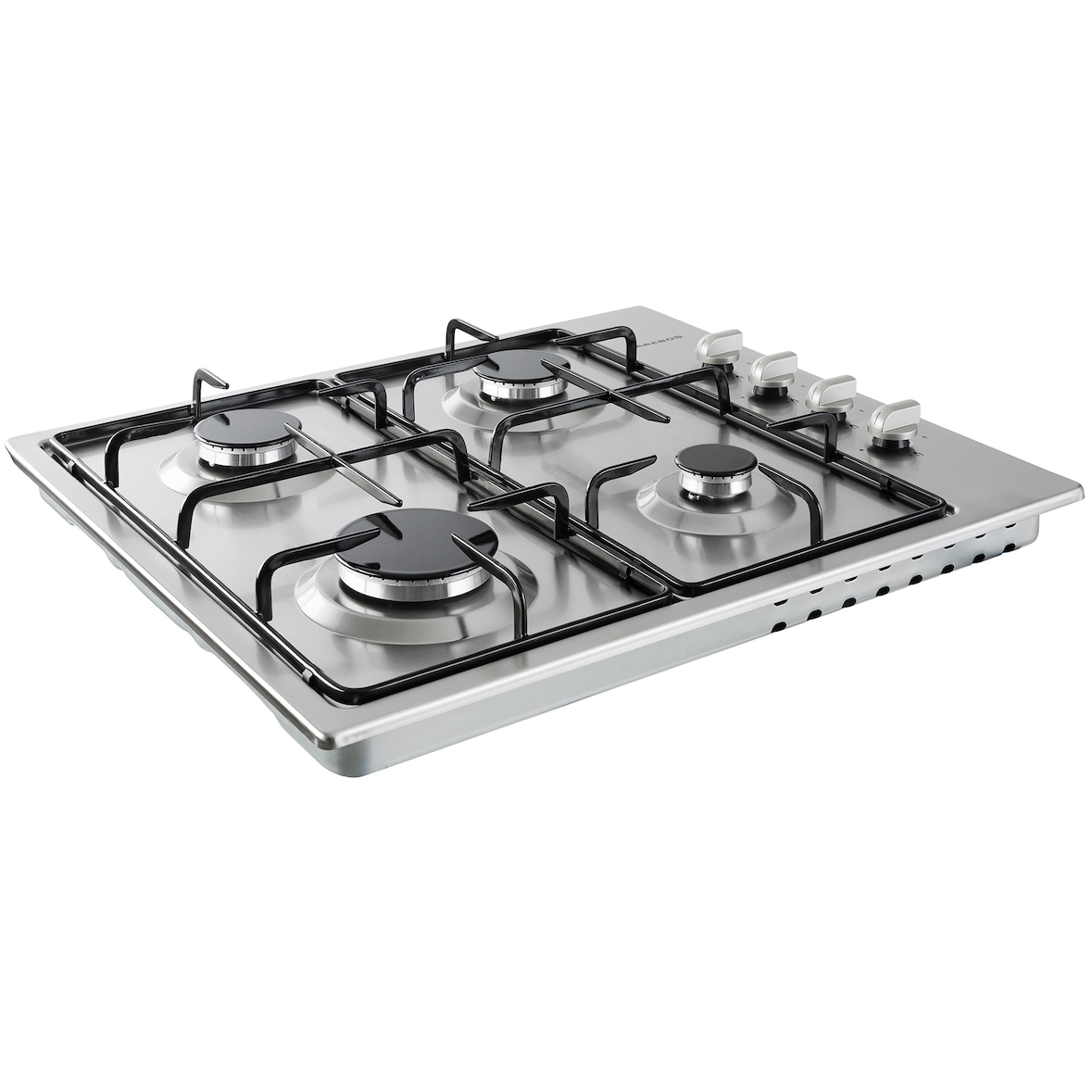 Piano cottura a gas|4fuochi|Vetroceramica|Include griglie e fiamma pilota