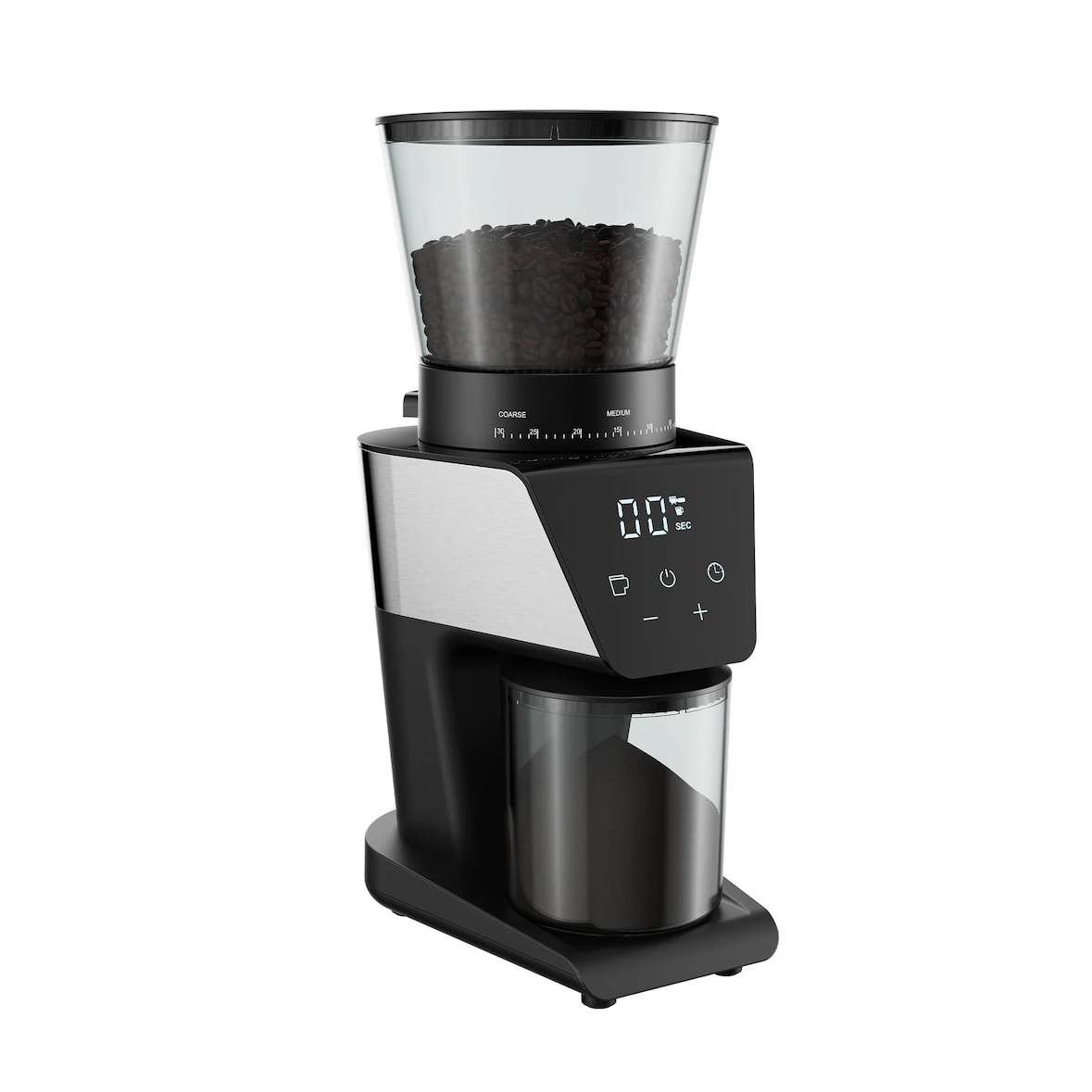 Molinillo de café eléctrico con pantalla LCD 300W