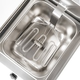 thumbnail of Romux® Fritadeira Elétrica Industrial 10 Litros Simples de Bancada com Torneira | Fritadeira Profissional em Aço Inoxidável 3500 W com Termostato