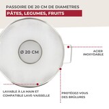 thumbnail of Juego de 2 tamices Fackelmann de 20 cm