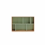thumbnail of Herdasa, Estantería librería, colección NACK 547, con 2 niveles de altura en melamina color roble-verde