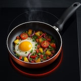 thumbnail of WellHome - 12-teiliges Edelstahl-Kochgeschirrset mit 3 Bratpfannen Ø16/20/24cm, Kupfergepresstes Aluminium