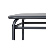 thumbnail of METRO PROFESSIONAL Mesa gastro apilable, acero, 68 x 68 cm, cuadrada, gris