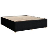 thumbnail of vidaXL Boxspringbett mit Matratze Schwarz 200x200 cm Stoff