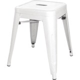 thumbnail of Bolero Bistro lage stalen kruk, wit (4 stuks)