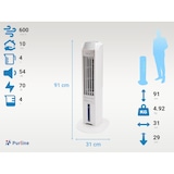 thumbnail of Verdunstungskühler 70W mit Ionisator und 3 Geschwindigkeiten