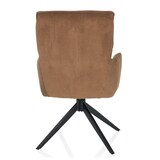 thumbnail of Esszimmerstuhl / Drehstuhl TARUGO Stoff braun hjh LIVING
