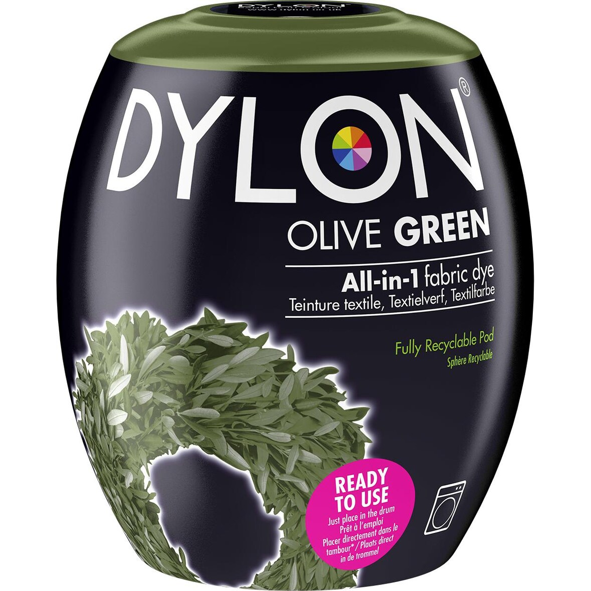 dylon textverf pod olive green 3x350 gr