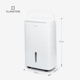 thumbnail of DryFy Connect 30 Luftentfeuchter WiFi Kompression 30l/d 25-30m² Weiß