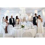 thumbnail of Duni Evolin®-Tischdecke rund Ø 180 cm Weiß, 15 Stk/Krt (1 x 15 Stk)